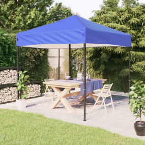 Party Tent Blue 210D oxford fabric with silver coating ...