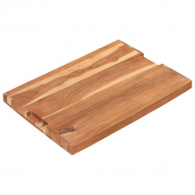 Chopping Board 23.6"x15.7"x1.6" Solid Acacia Wood