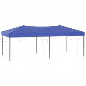 Party Tent Blue 210D oxford fabric with silver coating ...