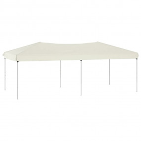 Party Tent Cream 210D Oxford Fabric with Silver Coating...