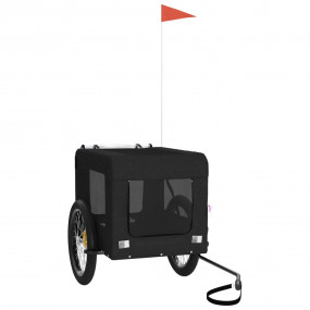 Pet Bike Trailer Black For small dogs Portable Rectangu...