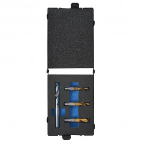 Imag:4 Piece Spot Weld Drill Bit Set HSS