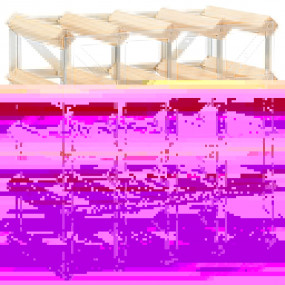 Wine Rack for 20 Bottles Solid Pinewood