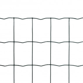 Euro Fence Steel 82ftx3.9ft Green