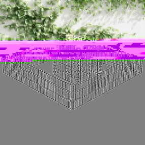 Gabion Planter Galvanized Steel 47.2"x47.2"x7.8"