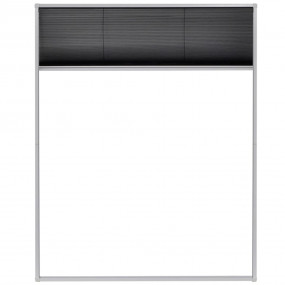 Plisse Insect Screen for Windows Aluminum 31.5"x39.4"