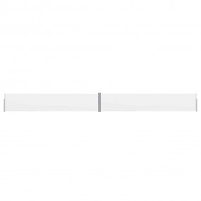 Patio Retractable Side Awning 55.1"x472.4" Cream