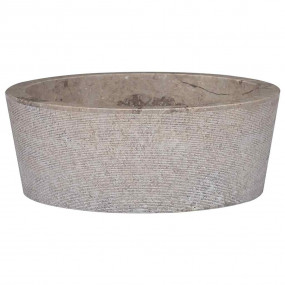 Sink Gray 15.7"x5.9" Marble