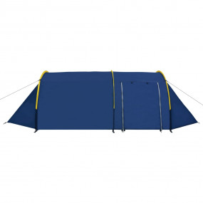 Imag:Camping Tent 4 Persons Navy Blue/Yellow