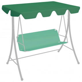 Replacement Canopy for Garden Swing Green 74"/66.1"x57....