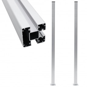 Fence Posts 2 pcs Aluminum 72.8"