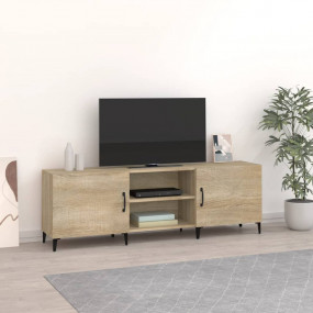TV Stand Sonoma Oak 59.1"x11.8"x19.7" Engineered Wood