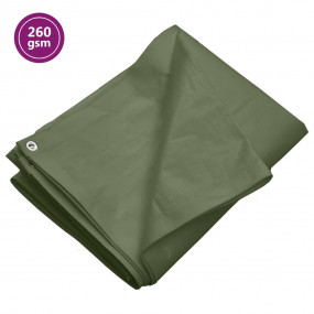 Tarpaulin 0.9 oz/ft 19.7'x32.8' Green HDPE