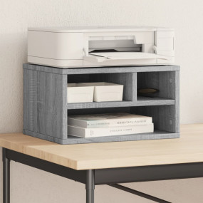 Printer Stand Gray Sonoma 15.7"x12.6"x8.9" Engineered W...
