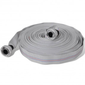 Fire Hose Flat Hose 98.4' with D-Storz Couplings 1 Inch
