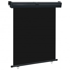   Balcony Side Awning 57.1"x98.4" Black