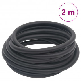 Hybrid Air Hose Black 0.6" 6.6' Rubber and PVC