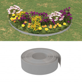 Garden Edging Gray 32.8' 5.9" Polyethylene
