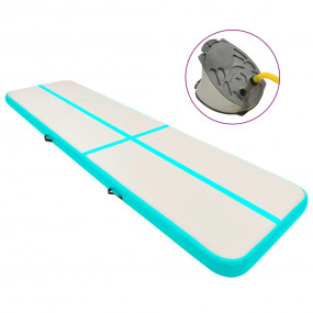 Inflatable Gymnastics Mat with Pump 315.0x39.4x5.9" PVC...