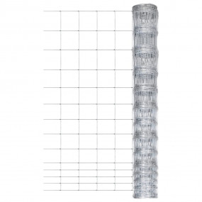 Patio Fence Galvanized Steel 164.0 ' 59.1 " Silver