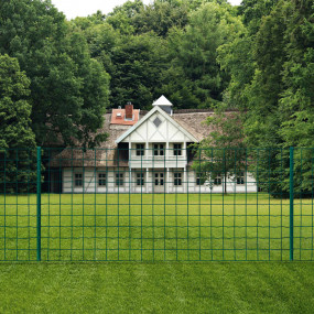 Euro Fence Steel 65.6x2.6' Green