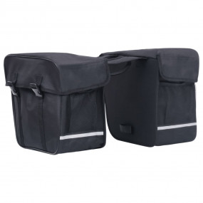 Double Bicycle Bag for Pannier Rack Waterproof 9.2 gal ...