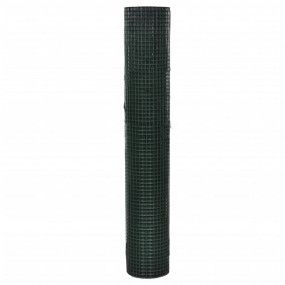 Chicken Wire Fence Galvanized with PVC Coating 32.8x3.3...