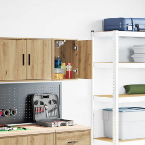 Garage Wall Cabinet Artisan Oak Engineered Wood