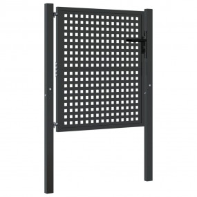 Patio Gate Anthracite 41.3x59.1" Steel