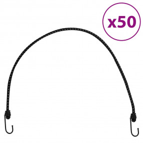Bungee Cords with Reflective Strips and Hooks 50 pcs 34...