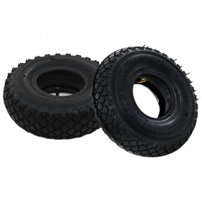 2 Tires 2 Inner Tubes 3.00-4 260x85 for Sack Truck Whee...