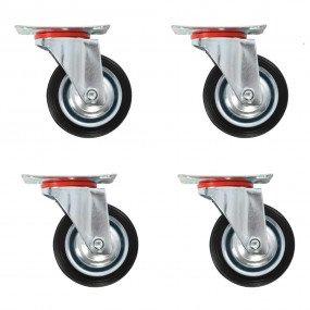 Swivel Casters 4 pcs 2.95 "