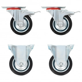 Casters 4 pcs 2.95 "