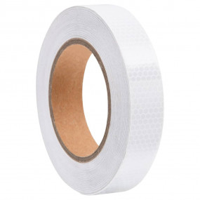 Reflective Tape White 1.0 "x65.6 ' PVC