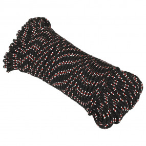 Boat Rope Black 0.12 " 164.0 ' Polypropylene