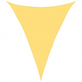 Sunshade Sail 1.75 oz/ft Beige 16.4x19.7x19.7' HDPE