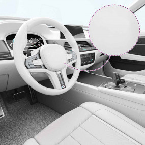 Car Films 2 pcs 4D White 39.4x59.1"