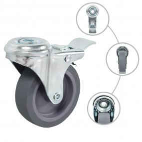 24 pcs Bolt Hole Swivel Casters 2.95 " (6x143425)