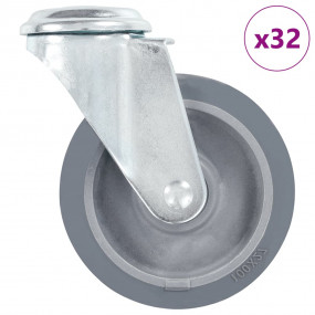 32 pcs Bolt Hole Swivel Casters 3.94 " (8x143426)