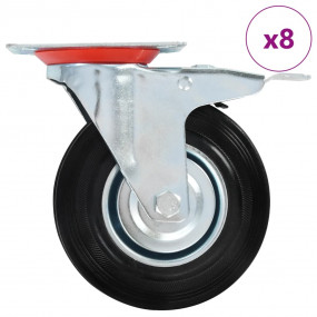 8 pcs Swivel Casters 4.92 " (2x143449)