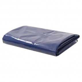 Tarpaulin 7.11 oz/ft 4.9x65.6' Blue