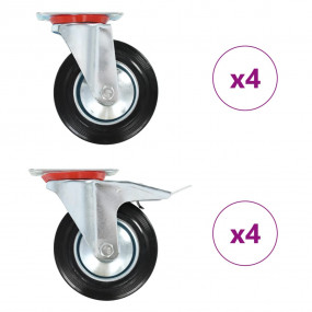 8 pcs Swivel Casters 6.30 " (2x143459)