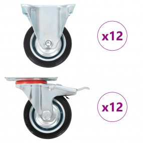 24 pcs Casters 2.95 " (6x143461)