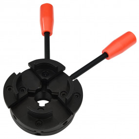 4 Jaw Wood Chuck with M33 Connection Steel 3.94 "