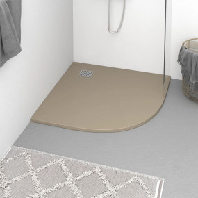 Shower Base Tray SMC Brown 35.4x35.4"