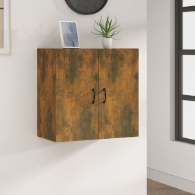Wall Cabinet Smoked Oak 23.6x12.2x23.6" Engineered Wood