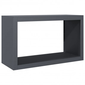 Firewood Rack Anthracite 39.4x15.7x23.6" Steel