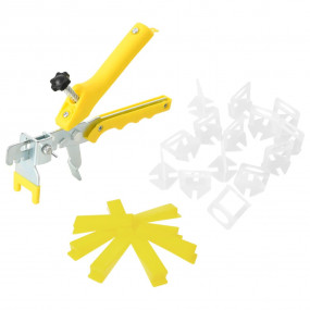 Tile Levelling System 250 Wedges 500 Clips 0.12 "