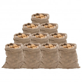 Imag:Jute Sacks 10 pcs 23.6x41.3 100% Jute 220 gsm