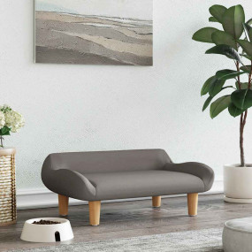 Dog Bed Taupe 70x40 x 9.4 " Fabric